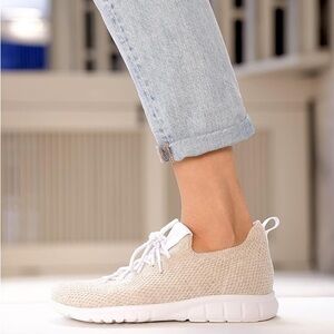 Nisolo x anthropologie Athleisure Eco-Knit Sneaker new in box